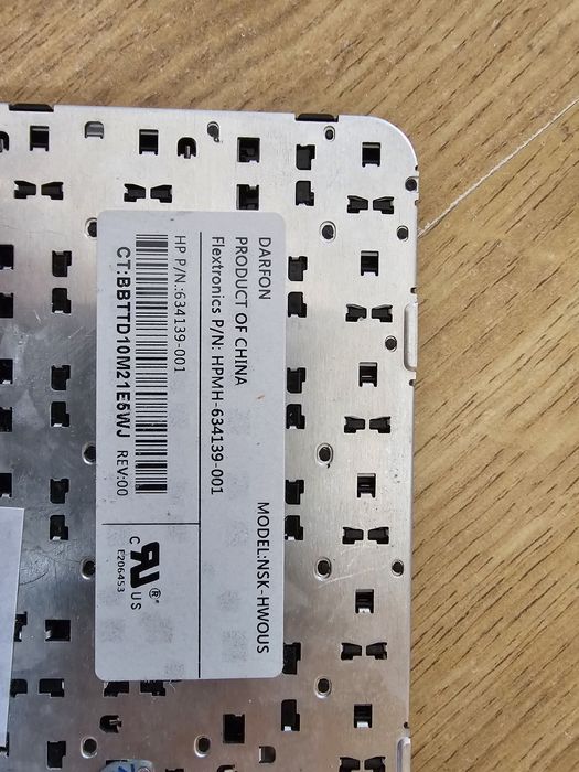 Klawiatura NSK-HWOUS HP DV6-6000