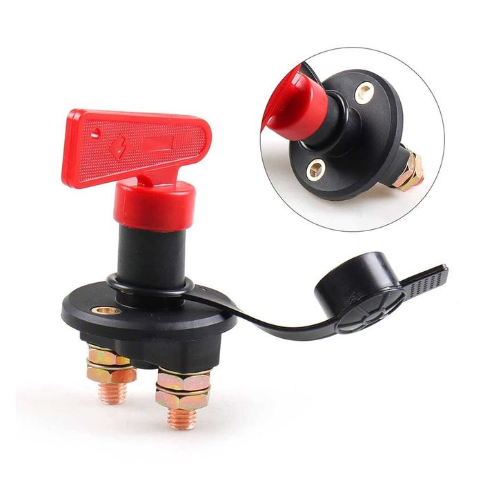 Corta corrente redondo (12V/24V-200A)(Autocaravana / Campervan)