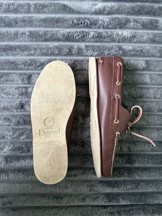 Sapatos de vela em pele 42 Timberland