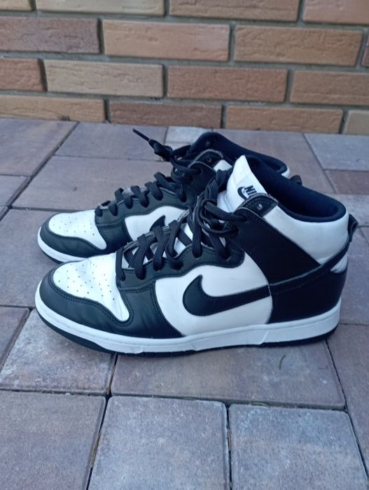 Nike Dunk high.Nike Panda.Wysokie.Rozm.44.