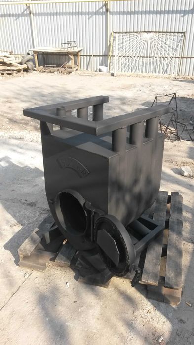 Булерьян із водяним контуром. Твердопаливний котел. АКВА булер'яни.