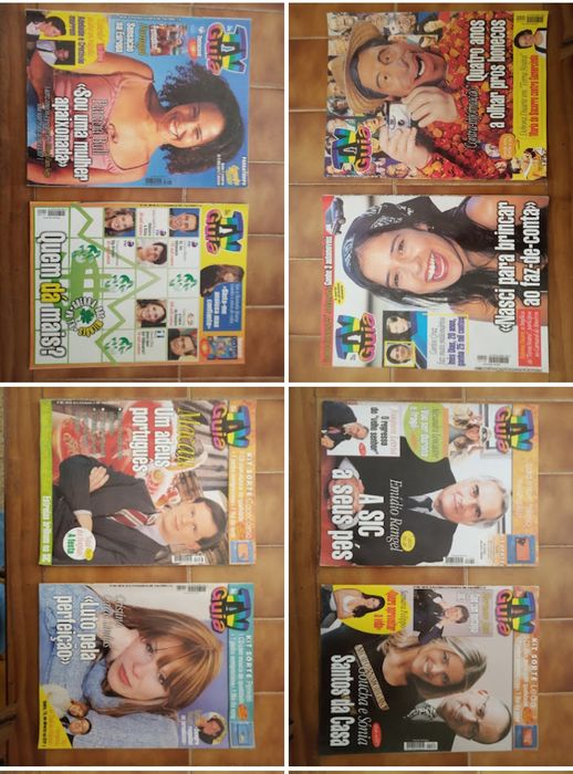 Lote de revistas TV GUIA