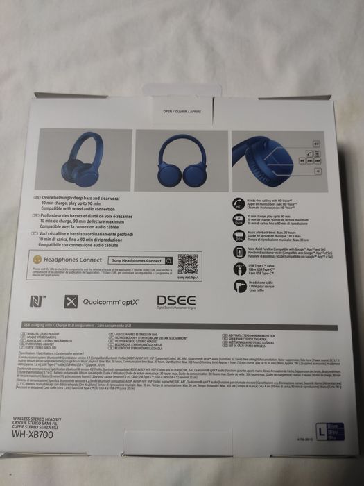 Headphone Sony WH-XB700