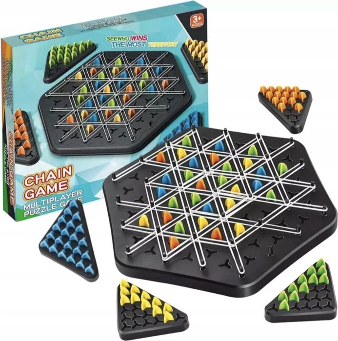 Gra planszowa Gra Fat Brain Toys - Triggle Gra w Trójkąty 2F-Spiele