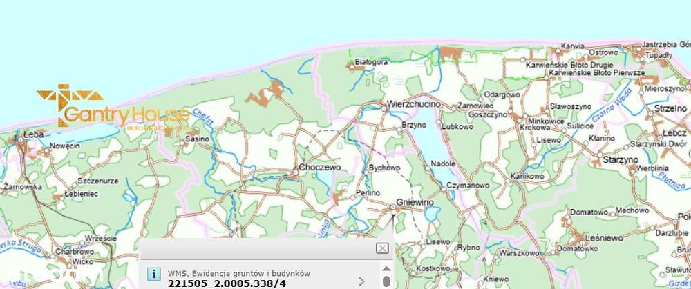 Piękna działka w spokojnej okolicy  z Planem