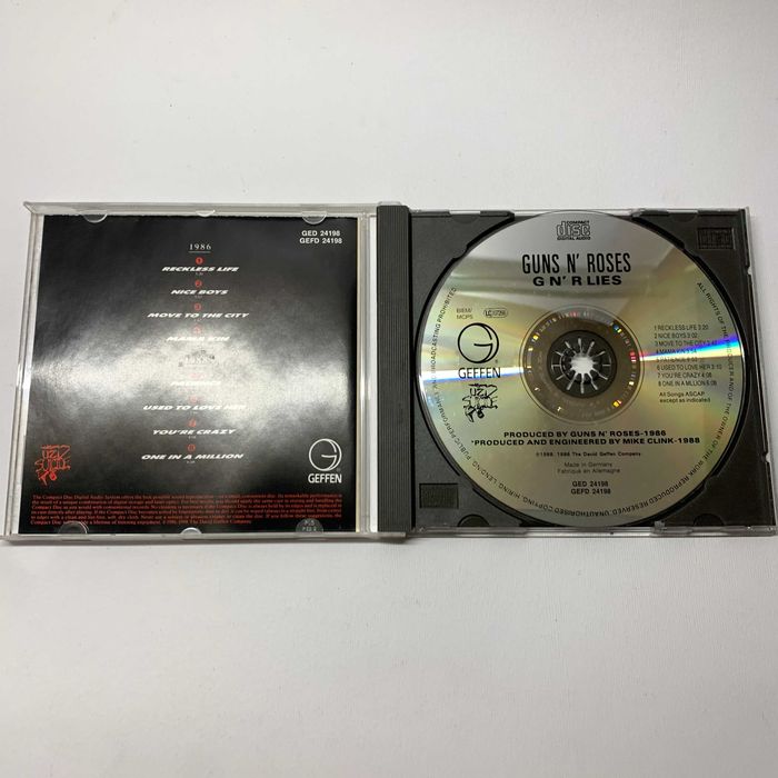Фірмовий СД Guns N' Roses – G N' R Lies 1988 Geffen Records Germany
