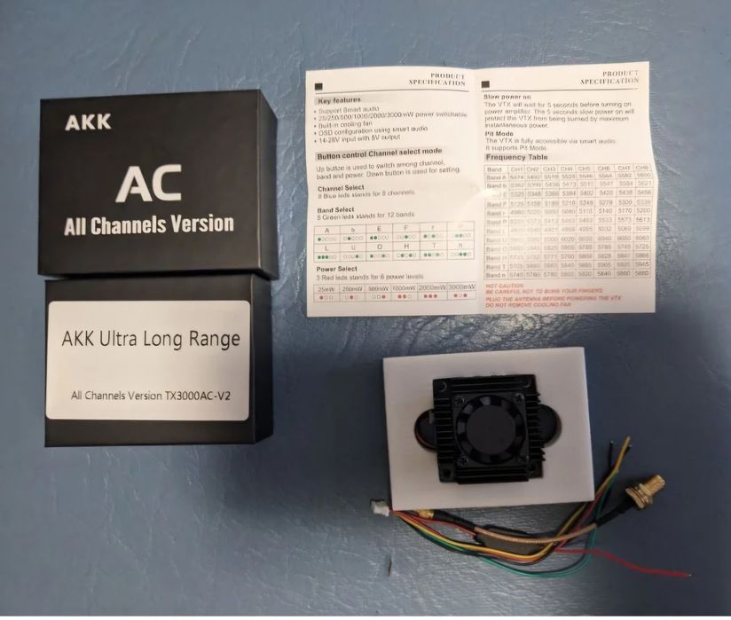 Vtx AKK Ultra Long Range 3w v2