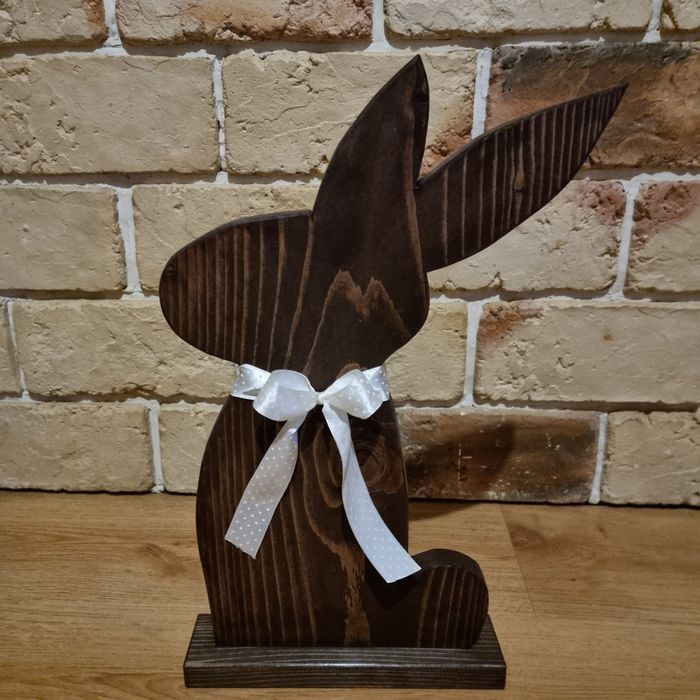 Zajaczek drewniany wielkanocny