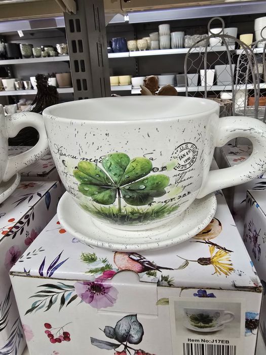 Doniczki- filiżanki