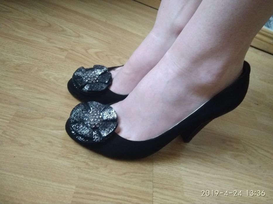 Туфлі замшеві, 37-38р.