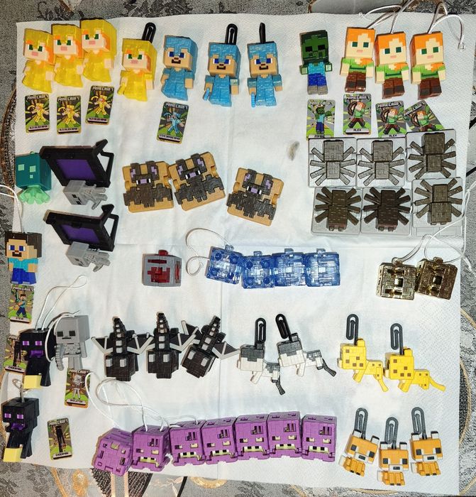 Figurki Minecraft