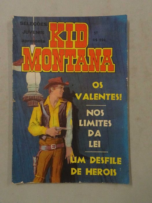 Livro Seleções Juvenis - Kid Montana nº 57