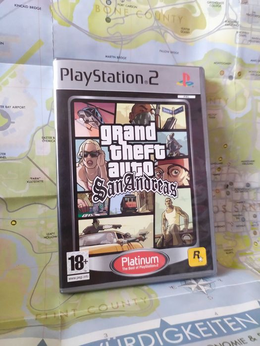 Sony Playstation PS2 - Grand Theft Auto GTA : San Andreas