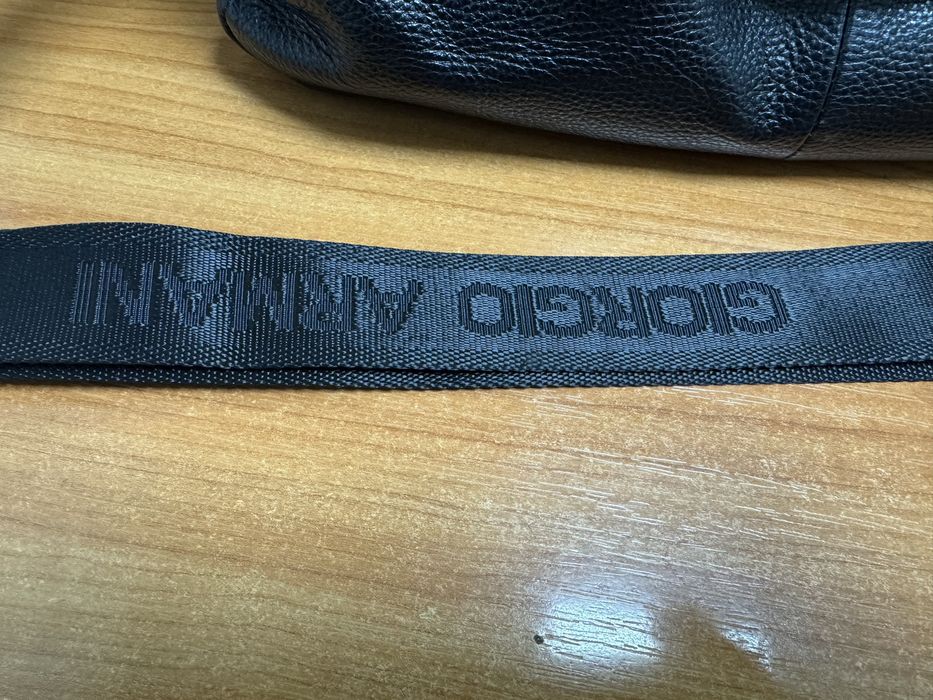 Мужская сумка портфель кожа ARMANI