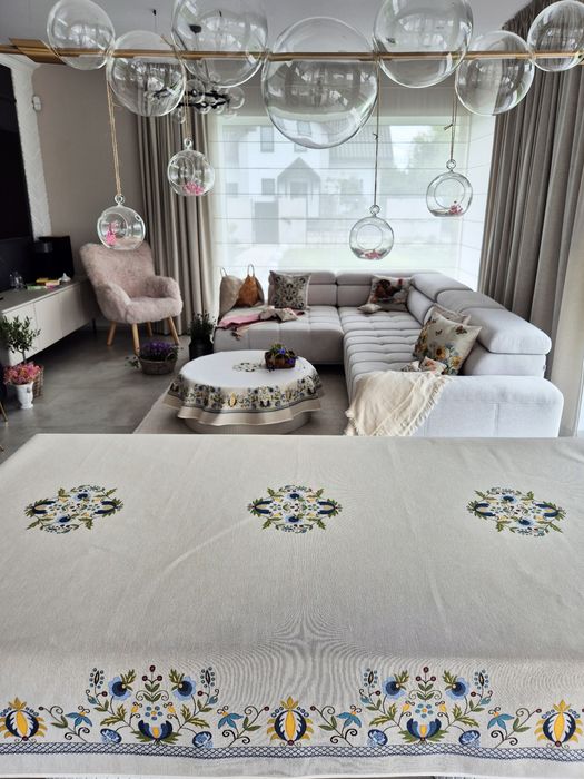 Obrus 140x240 cm gobelinowy L70 Wzór Kaszubski