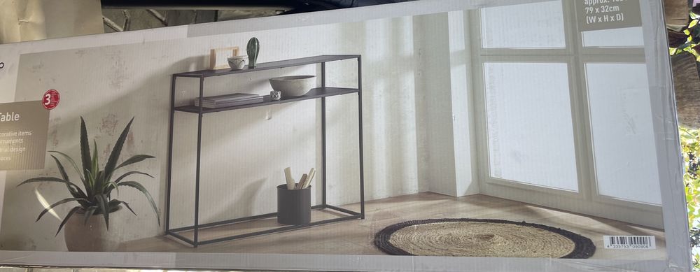 Nowa LIVARNO home Konsola z 2 półkami