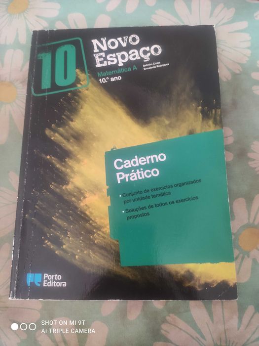 Caderno atividades economia/geografia e matemática/português 10 ano