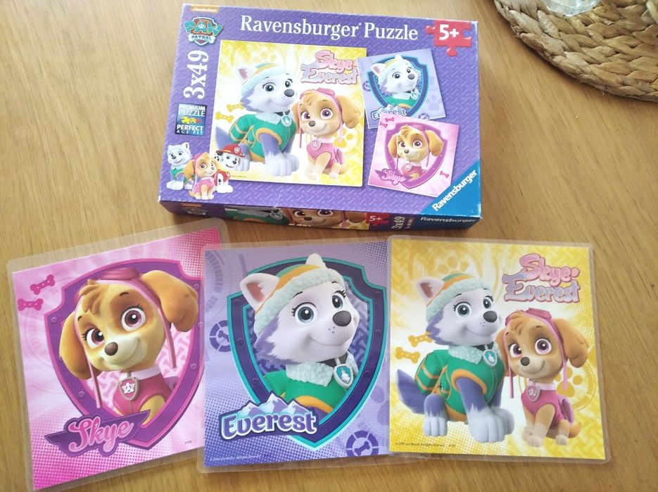 Puzzle Psi Patrol 5+ 3x49el Sky Everest