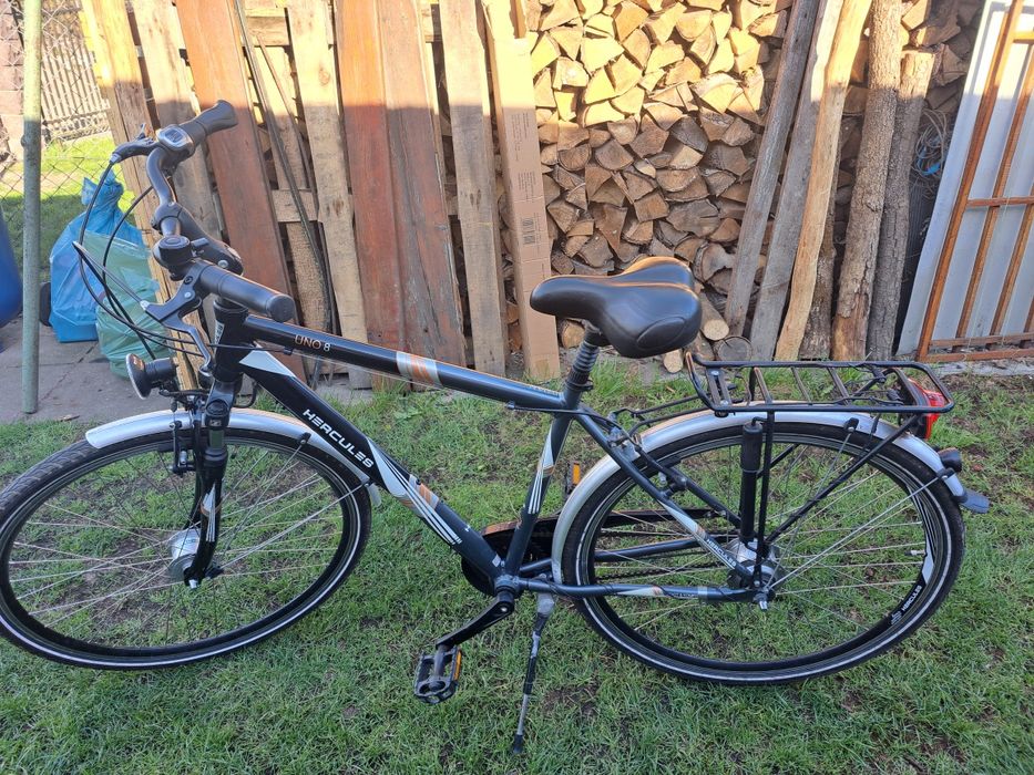 Rower miejski męski Hercules UNO 8