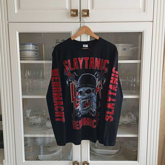 Новий лонгслів Slayer - Slaytanic Wehrmacht : S , M , L , XL , XXL