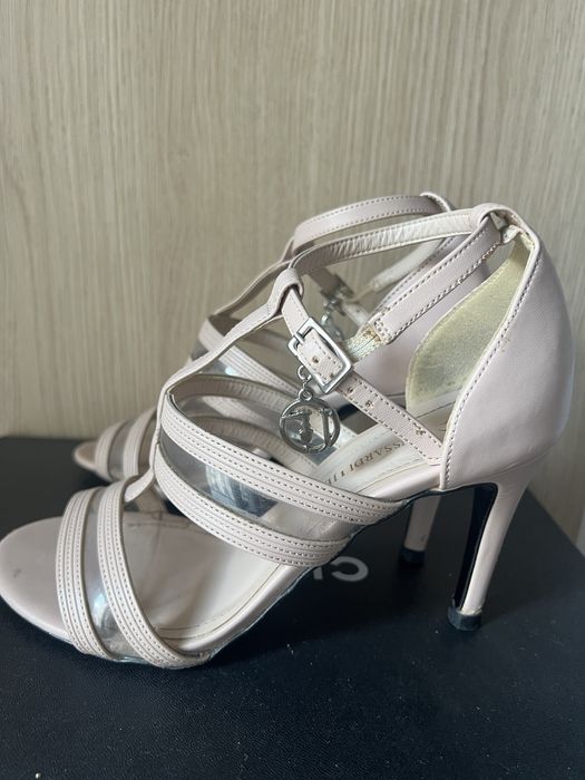 Sandały na obcasach Trussardi