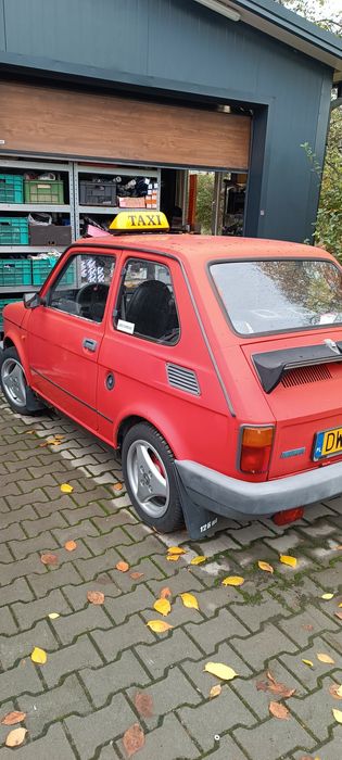 Fiat 126p kogut taxi maluch podświetlany