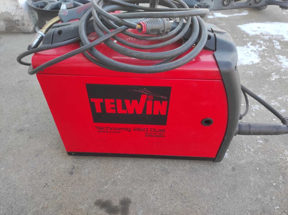 Spawarka Telwin TechnoMig 260  Mig Alu lutospawarka Mało używna