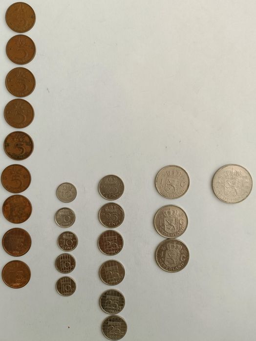 Moedas Europa. HOLANDA. Florim/Gulden