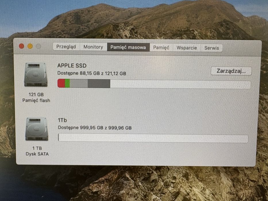 Komputer Apple iMac 13.1 21,5-inch, late 2012 uszkodzony ekran