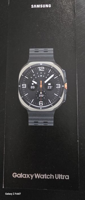 Smartwatch Samsung Galaxy Ultra igual a novo, caixa completa, Fatura loja Samsung, Garantia