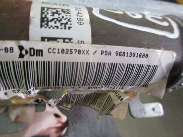 Airbag cortina esquerdo CITROËN Berlingo (B9)