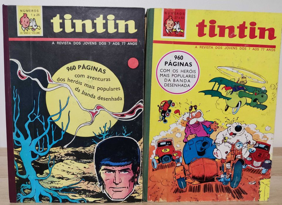 Revista Tintin - Vários anos completos