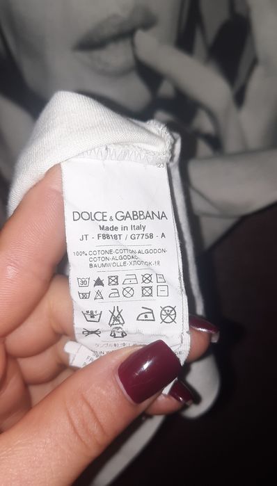 Майка футболка блузка dolce & gabbana оригинал