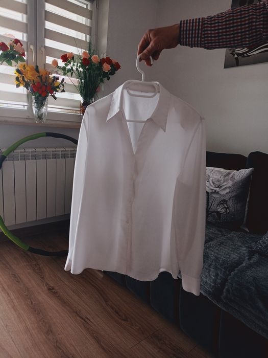 Biała bluzka damska 44