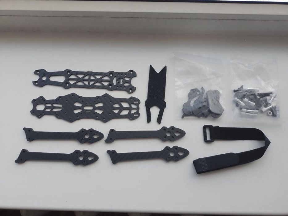 5 дюйм FPV Рама Mark4 5inch 225mm карбон