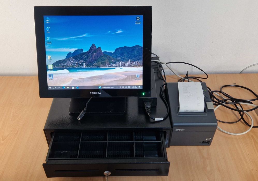 POS tátil gaveta impressora Epson