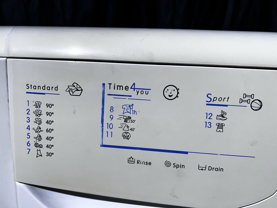 Большая 6 кг металлический бак стиральная машина INDESIT. Доставка