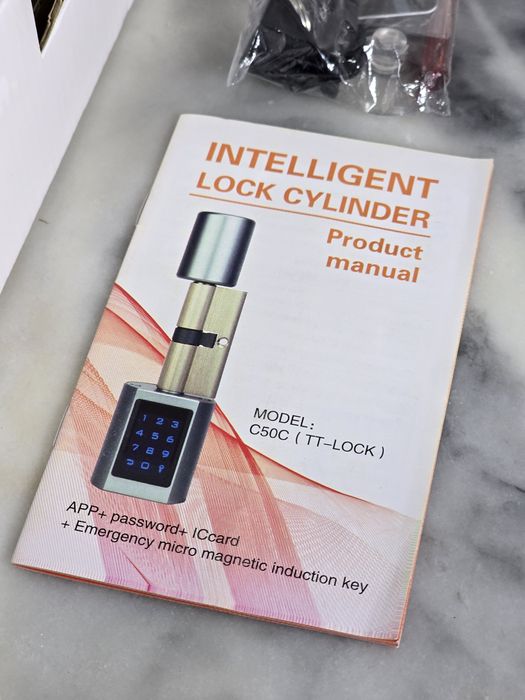 Fechadura Inteligente TTLock 70mm Bluetooth/Wi-Fi