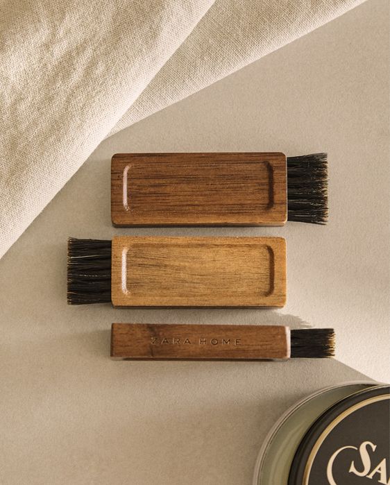 Escova Pincel de Calçado Zara Home NOVO