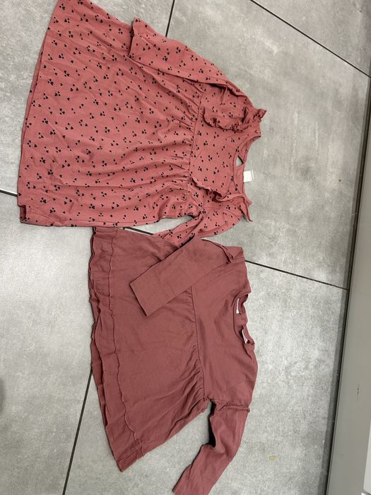 Sukienka i bluzka H&m i Zara jak nowe