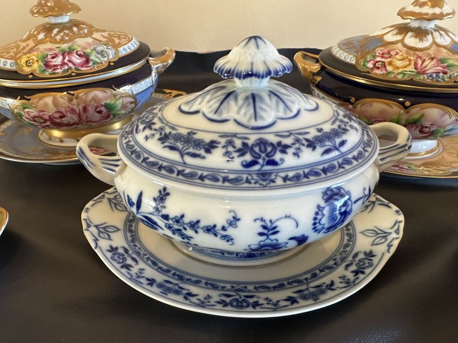 Conjunto 5 Terrinas de Porcelana Vista Alegre
