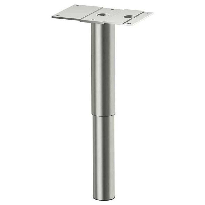 4x Pés altura ajustavél para armários, em inox, IKEA godmorgon