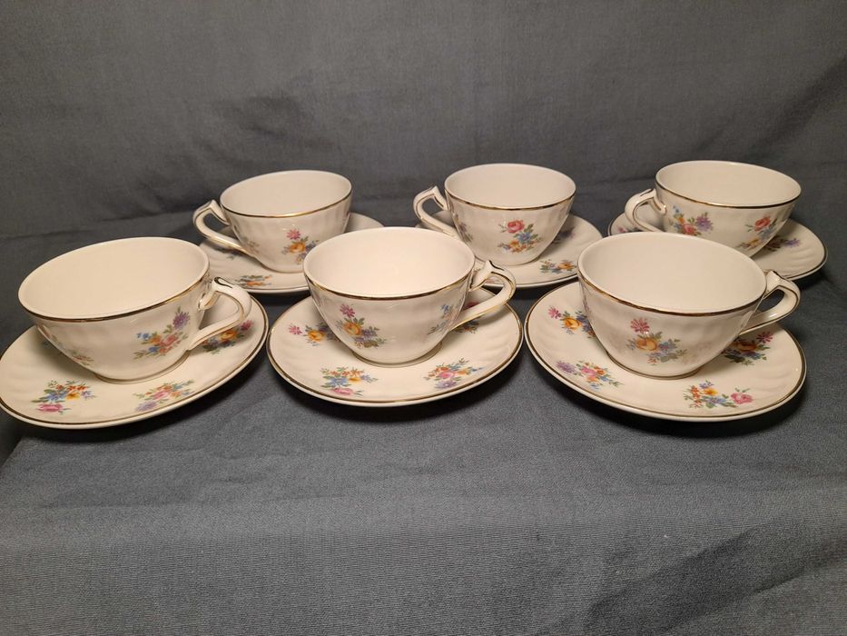 Chavenas de café S.p. Coimbra/ Vista Alegre antigas - Art Déco