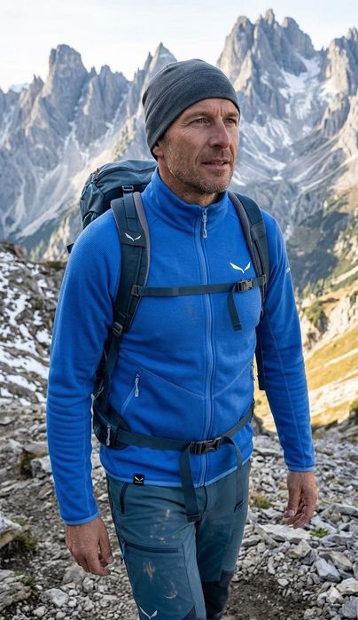 Флісова кофта, софтшел Salewa,