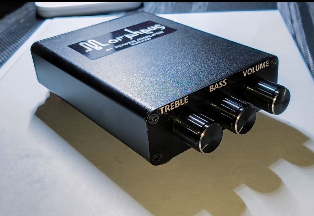 "MORPHEUS" - Bluetooth Power Ampliffer 2x100W.