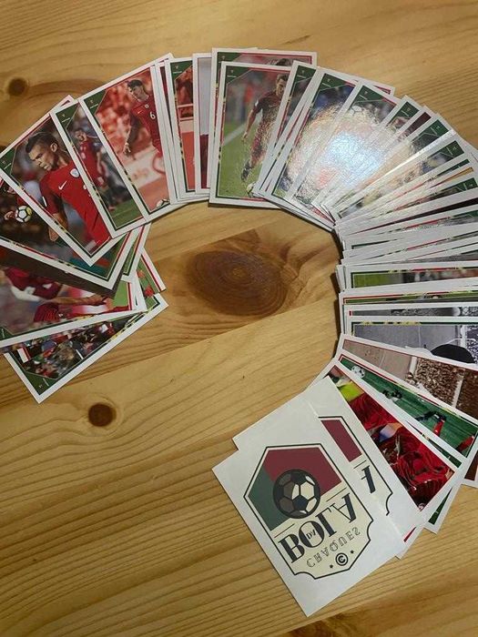 Cromos Fome de Vencer - Continente