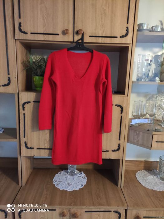 3 tuniki sweterkowe damskie rozmiar 36 pisać na priv