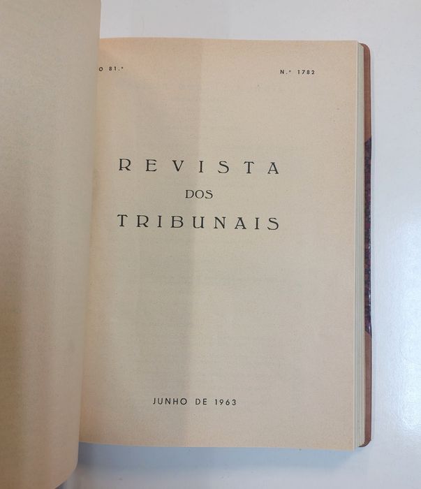 Revista dos tribunais - Ano 81, 1963