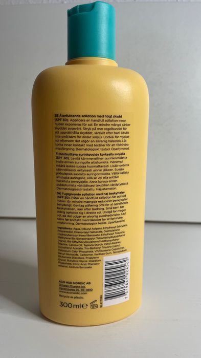 (100) ACO Sun Lotion, Balsam do opalania, SPF30, 300 ml