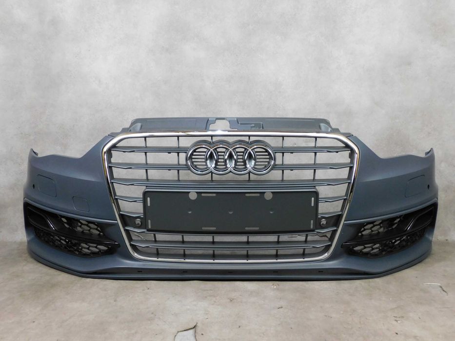 Audi A3 8V Передний бампер В ЦВЕТ S-LINE разборка ауди а3 8в